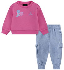 Jordan Sweatset - JDG Blue Jeans & BLING - Kobalt Bliss Heather