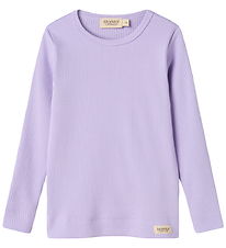 MarMar Blouse - Rib - Plain - Soft Lavender
