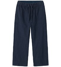 MarMar Trousers - Plano - Dark Blue Stripe