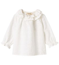 MarMar Blouse - Tonello - White w. Bows