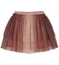 Minymo Skirt - Tulle - Glitter - Withered Rose
