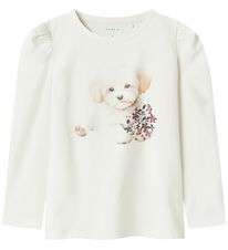 Name It Blouse - NmfNinea - Cloud Dancer