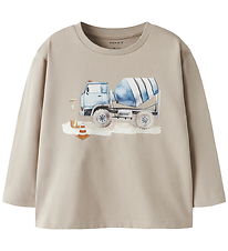 Name It Blouse - NmmNari - Iceland Fossil