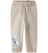 Name It Sweatpants - NmmNarina - Iceland Fossil