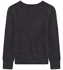 Indian Blue Jeans Blouse - Knitted - Phantom w. Glitter