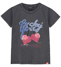 Indian Blue Jeans T-shirt - Phantom w. Print