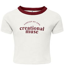 Kids Only T-Shirt - Rib - KogVasity - Cloud Tänzerin/Muse/Cabern