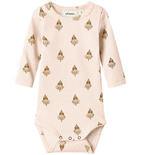 Lil' Atelier Body l/ä - Rib - NbfLavo - Pastel Pergament