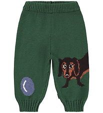 Molo Broek - Gebreid - Wol/Katoen - Teckel pup