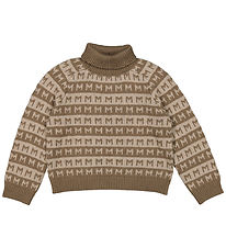 MarMar Bluse – Baumwolle/Wolle – Talmi – Terre Stripe