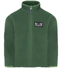 Didriksons Fleecejacke - Muskatnuss - Kiefer Green