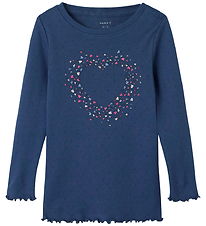 Blouse Name It - NmfNimma - Blue Indigo