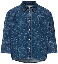 Kids Only Jeansjacke - KogGrace - Medium+ Blue Denim/Rose