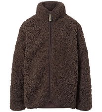 Molo Fleece Jacket - Teddy - Ulan - Dark Cocoa