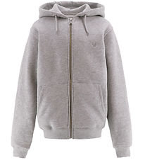 Hound Cardigan - Light Grey Melange
