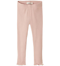 Lil' Atelier Leggings - NmfNora - Cameo Rose