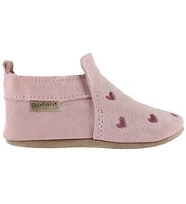 En Fant Soft Sole Leather Shoes - Misty Rose