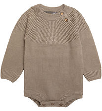 Hanevild Bodysuit l/s - Wool/Cotton - Knitted - Mingus - Crocker