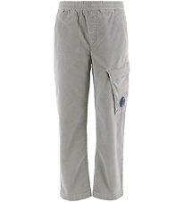 Pantalon en Velours Côtelé C.P. Company - London Grey