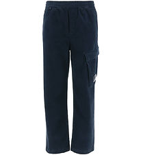 Pantalon en Velours Côtelé C.P. Company - Total Eclipse Blue