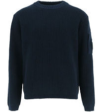 Blouse C.P. Company - Tricoté - Total Eclipse Blue