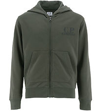 Gilet C.P. Company - Grape Leaf Green av. Lunettes de Soleil