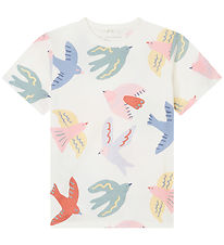 Stella McCartney Kids T-shirt - White/Colorful Birds
