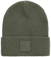 Name It Beanie - Knitted - NmnMalik - Dusty Olive