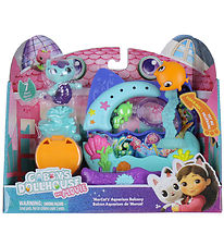 Set Gabby's Dollhouse - 7 Parties - Ensemble balcon - Aquarium d