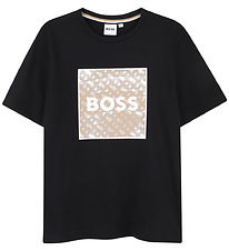 BOSS T-shirt - Black w. Print