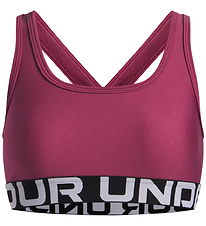 Under Armour Sports Tops - Crossback - Fucksia Dusk