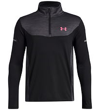 Under Armour Bluse - Tech Utility 1/4 Reißverschluss - Schwarz