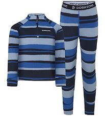 Didriksons Baselayer - Jadis - Trails Blue