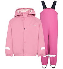 Didriksons Regntøy m. Seler - Slaskeman - Light Heather Rosa