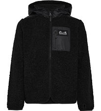 Didriksons Fleece Jacket - Teddy - Exa - Black