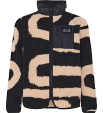 Didriksons Fleece Jacket - Teddy - Exa - Path L Black