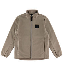 Didriksons Fleece Jacket - Malachite - Ash Brown