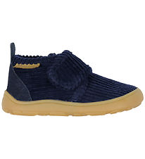 Bisgaard Slippers - Barefoot - Navy Corduroy