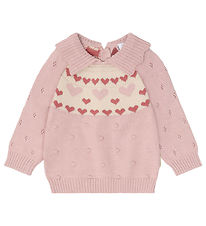 Hust and Claire Blouse - Knitted - HCPusle - Adobe Rose