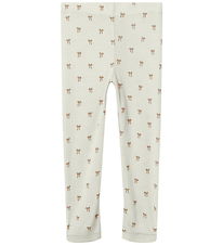 Lil' Atelier Leggings – NmfNalu – Turteltaube/MELANGE