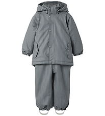 Lil' Atelier Rainwear - NmmLadry10 - Ultimate Grey