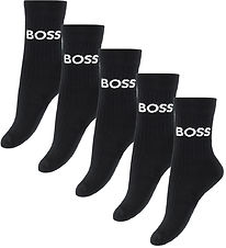 BOSS Socken - 5er-Pack - Schwarzes m. Logo
