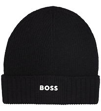 Bonnet BOSS - Tricoté - Noir