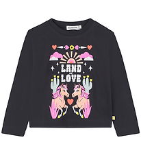 Billieblush T-shirt - Black w. Print