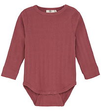 En Fant Bodysuit l/s - Roan Rouge