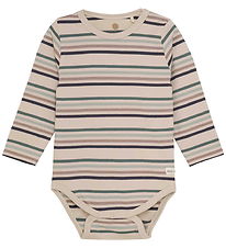 En Fant Bodysuit l/s - Conditioner Green