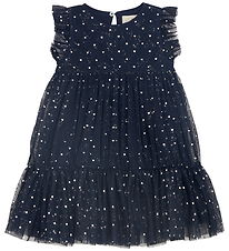 Creamie Kleid - Mesh - Black Iris