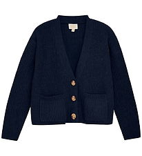 Creamie Cardigan - Knitted - Cardigan Knit - Black Iris