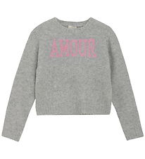 Creamie Blouse - Knitted - Pullover Knit - Wild Rose