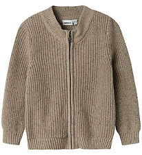 Name It Cardigan - Gebreid - NmmNorman - IJsland Fossiel